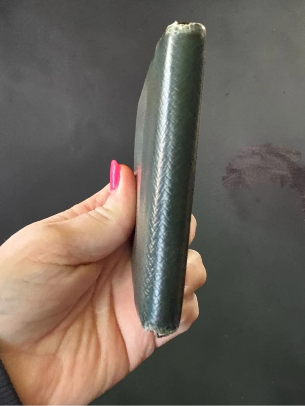 Louis Vuitton Dark Green vintage Taiga Leather  Wallet - Men - Picture 5 of 7